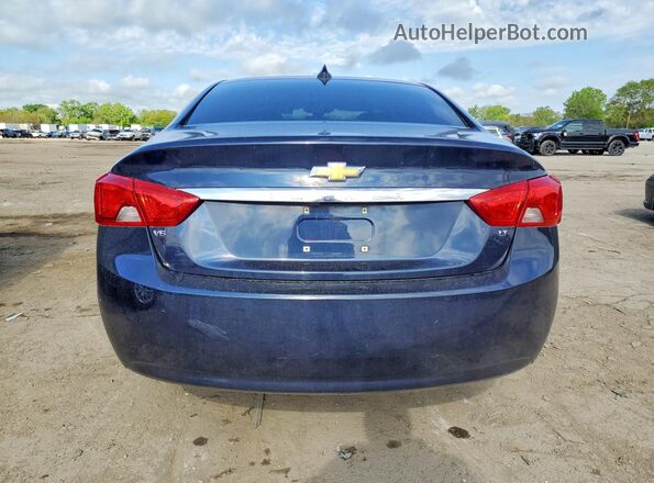 2G11Z5S38K9113629 2019 CHEVROLET IMPALA Синий Вид сзади