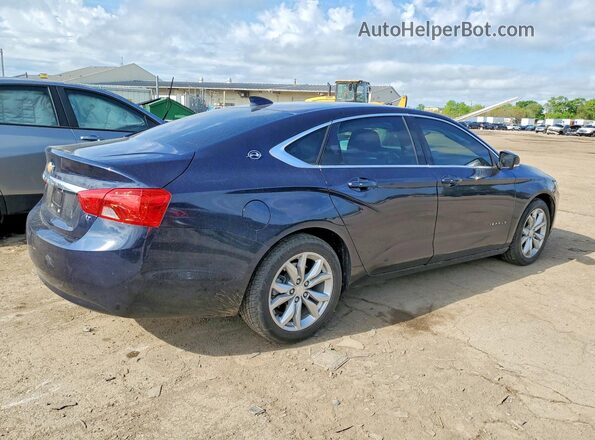 2G11Z5S38K9113629 2019 CHEVROLET IMPALA Синий Задняя правая четверть
