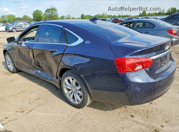 2G11Z5S38K9113629 2019 CHEVROLET IMPALA Синий Задняя левая четверть