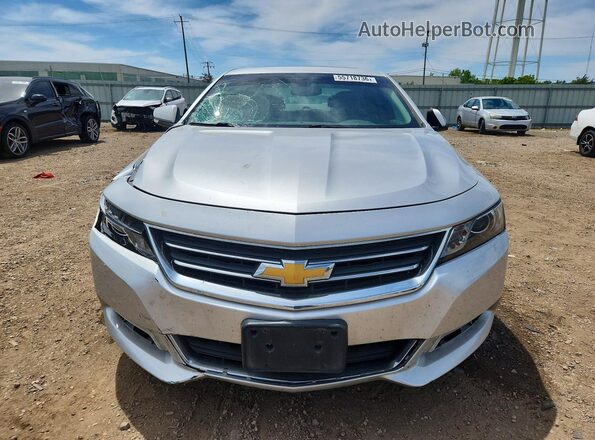 2G11Z5S38K9137932 2019 CHEVROLET IMPALA Серебряный Вид спереди