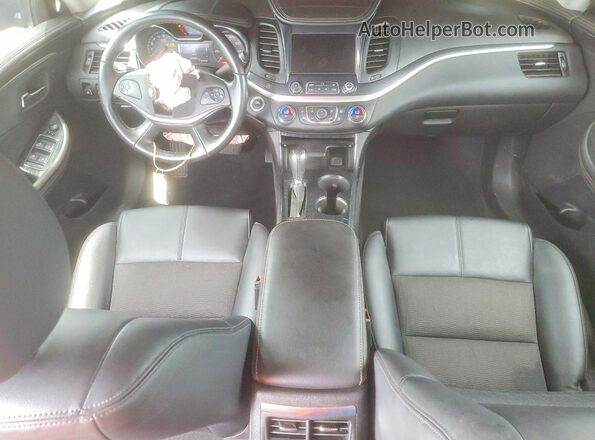 2G11Z5S39K9126504 2019 CHEVROLET IMPALA Black წინა პანელის ხედი