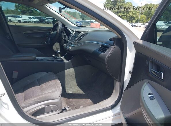 2G11Z5SA1G9143013 2016 CHEVROLET IMPALA White Вид салону спереду
