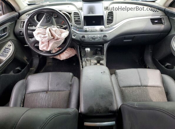 2G11Z5SA1K9144820 2019 CHEVROLET IMPALA Black Առջևի վահանակի տեսք
