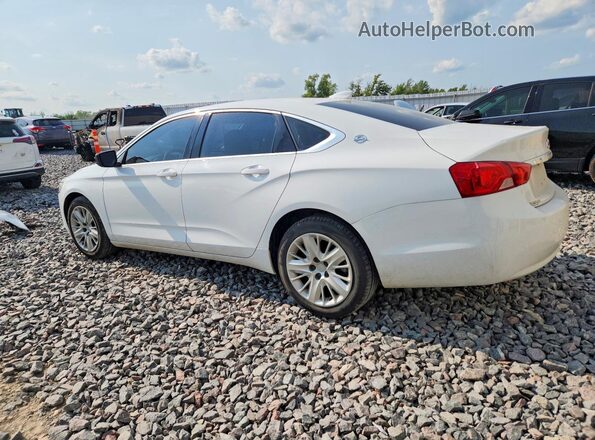2G11Z5SA2H9190553 2017 CHEVROLET IMPALA Белый Задняя левая четверть