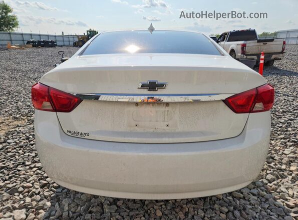 2G11Z5SA2H9190553 2017 CHEVROLET IMPALA Белый Вид сзади