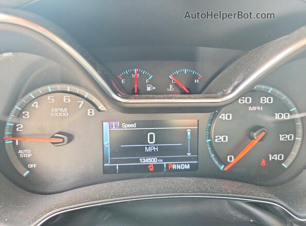 2G11Z5SA2H9190553 2017 CHEVROLET IMPALA Белый Вид щитка приборов