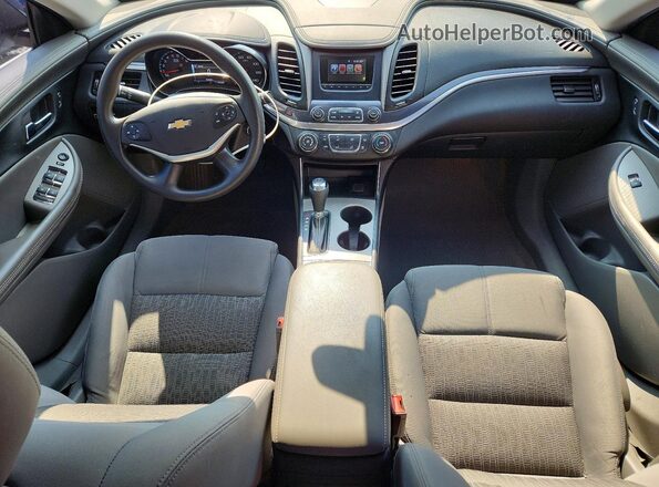 2G11Z5SA2H9190553 2017 CHEVROLET IMPALA Белый Вид панели приборов