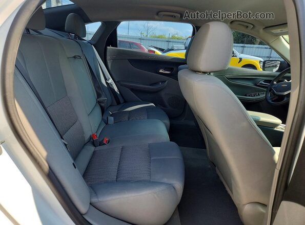 2G11Z5SA2H9190553 2017 CHEVROLET IMPALA Белый Вид задних сидений