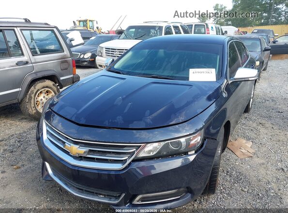 2G11Z5SA2K9142204 2019 CHEVROLET IMPALA Dark Blue წინა ხედი