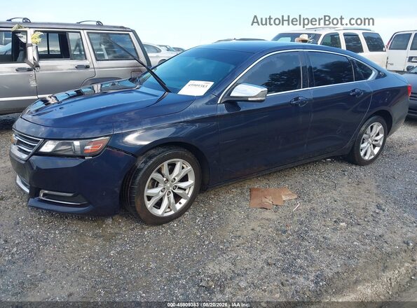 2G11Z5SA2K9142204 2019 CHEVROLET IMPALA Dark Blue წინა მარცხენა ხედი სამი მეოთხედიდან