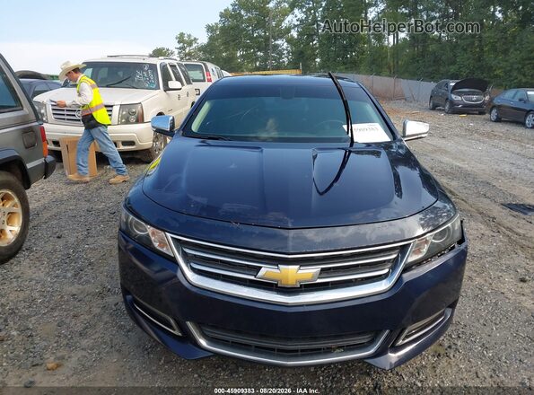 2G11Z5SA2K9142204 2019 CHEVROLET IMPALA Dark Blue ხელსაწყოთა პანელის ხედი