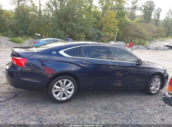 2G11Z5SA2K9142204 2019 CHEVROLET IMPALA Dark Blue უკანა სალონის ხედი