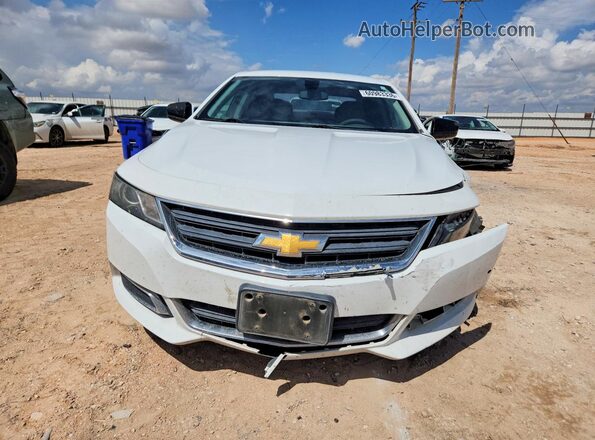 2G11Z5SA4G9200093 2016 CHEVROLET IMPALA Белый Вид спереди