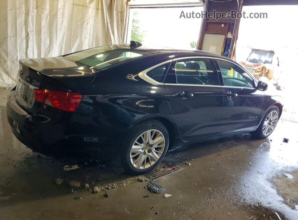 2G11Z5SA6H9146569 2017 CHEVROLET IMPALA Black Tył prawy