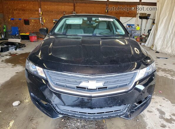 2G11Z5SA6H9146569 2017 CHEVROLET IMPALA Black Widok z przodu