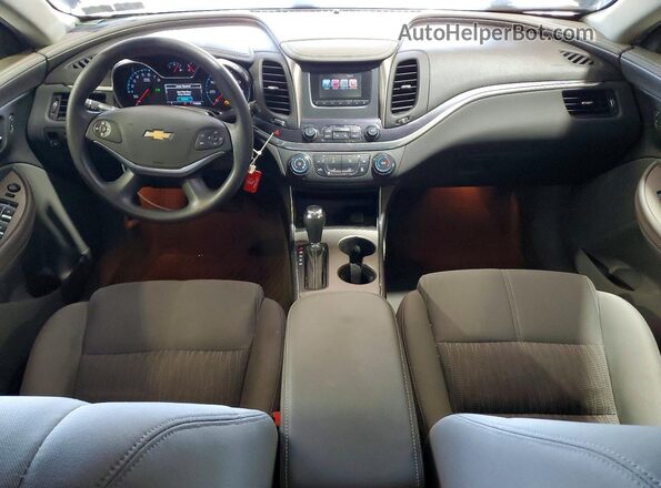 2G11Z5SA6H9146569 2017 CHEVROLET IMPALA Black Առջևի վահանակի տեսք