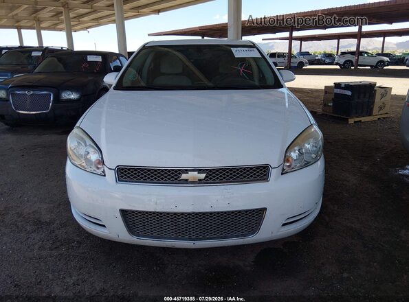 2G1WB5E36G1106352 2016 CHEVROLET IMPALA White Vista frontal