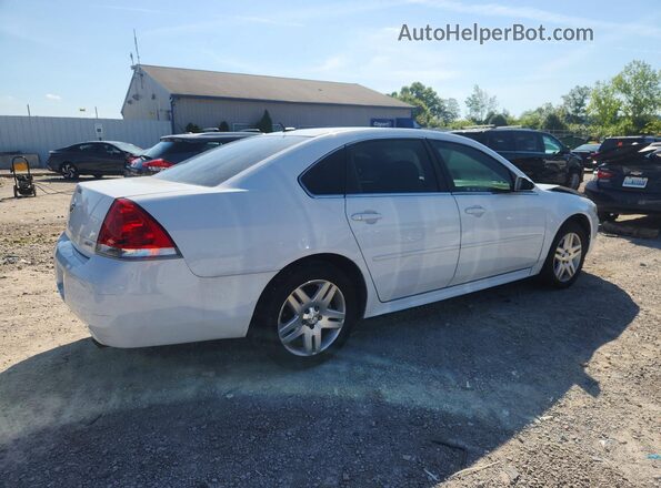 2G1WB5E36G1166177 2016 CHEVROLET IMPALA Белый Задняя правая четверть