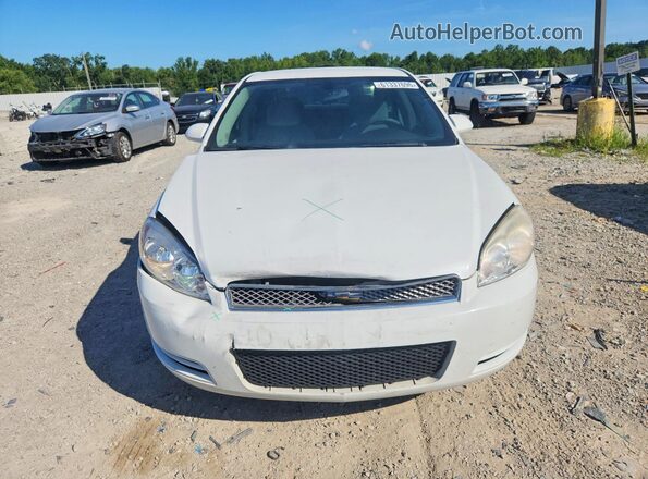 2G1WB5E36G1166177 2016 CHEVROLET IMPALA Белый Вид спереди