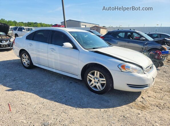 2G1WB5E36G1166177 2016 CHEVROLET IMPALA Белый Передняя правая четверть