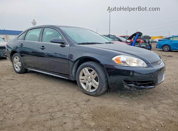 2G1WB5E37G1105047 2016 CHEVROLET IMPALA Черный Передняя правая четверть