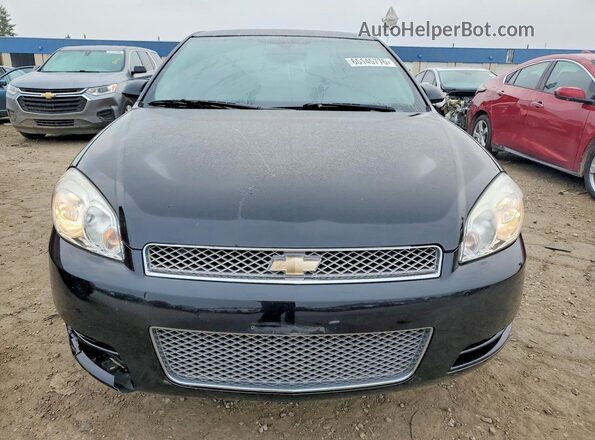 2G1WB5E37G1105047 2016 CHEVROLET IMPALA Черный Вид спереди