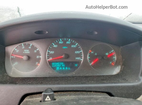 2G1WB5E37G1105047 2016 CHEVROLET IMPALA Черный Вид щитка приборов