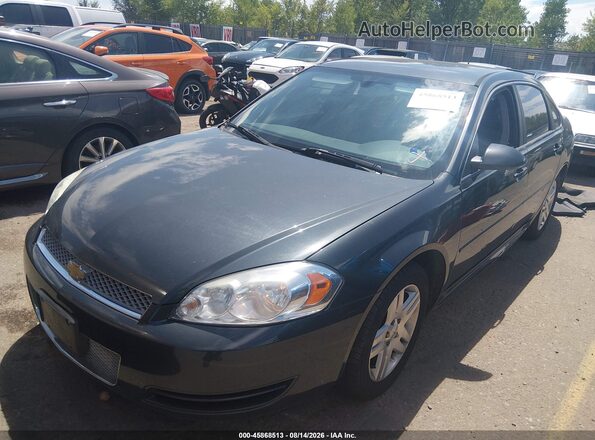 2G1WB5E37G1105954 2016 CHEVROLET IMPALA Черный Передняя левая четверть