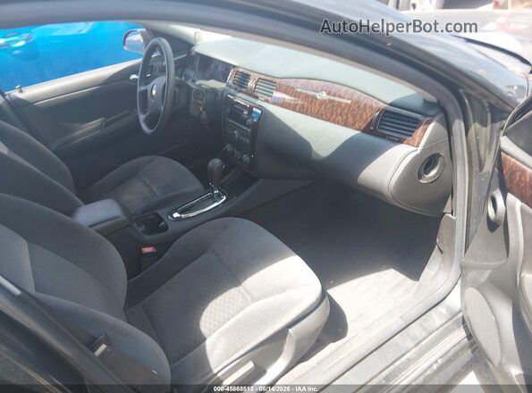 2G1WB5E37G1105954 2016 CHEVROLET IMPALA Черный Вид салона спереди