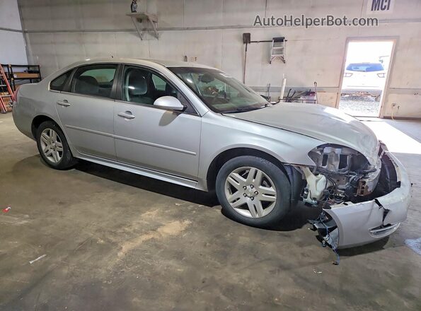 2G1WB5E3XG1185721 2016 CHEVROLET IMPALA Silver Delantero derecho