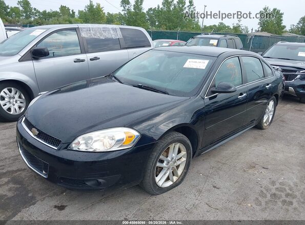 2G1WC5E30G1140929 2016 CHEVROLET IMPALA Black Przód lewy
