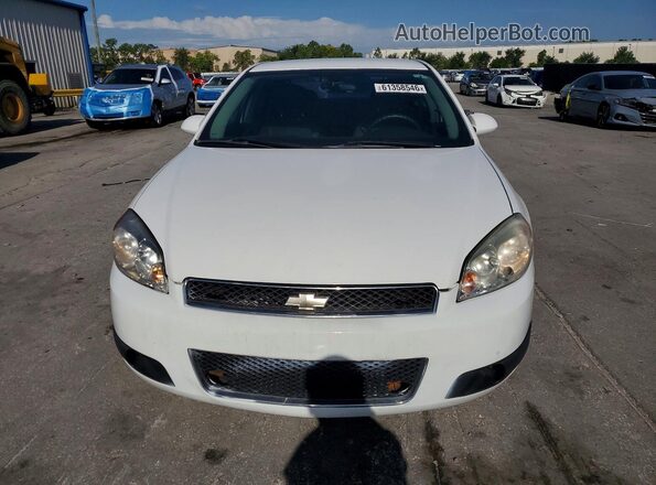 2G1WD5E3XG1113590 2016 CHEVROLET IMPALA White Front view