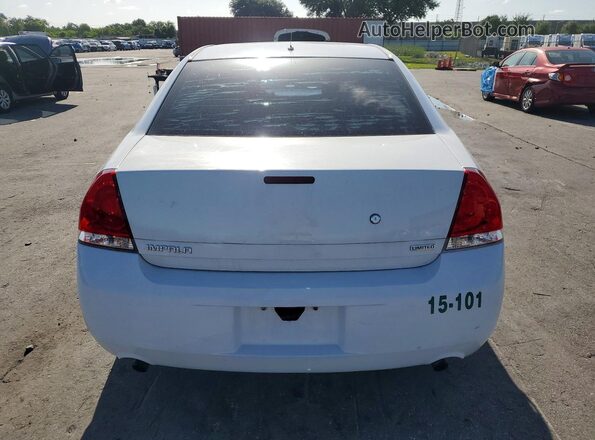 2G1WD5E3XG1113590 2016 CHEVROLET IMPALA White Rear view
