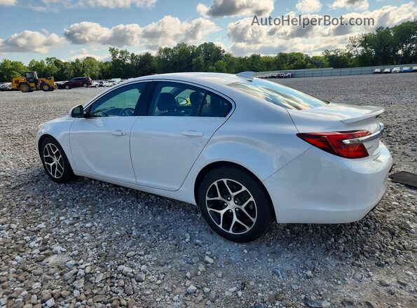2G4G35EX9G9203036 2016 BUICK REGAL White Задня ліва чверть