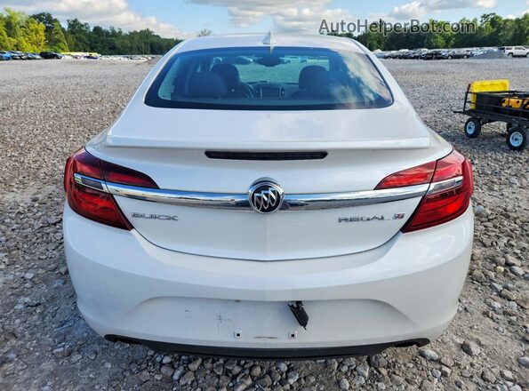2G4G35EX9G9203036 2016 BUICK REGAL White Вид ззаду