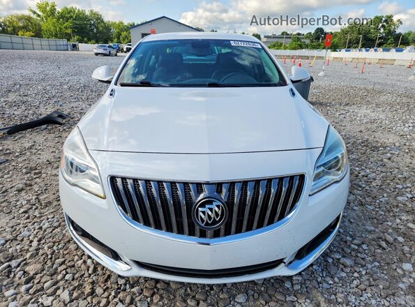 2G4G35EX9G9203036 2016 BUICK REGAL White Вид спереду