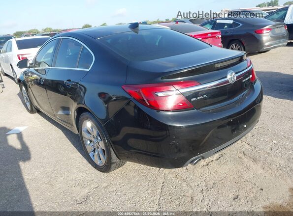 2G4GK5EX1G9109347 2016 BUICK REGAL Black უკანა მარცხენა