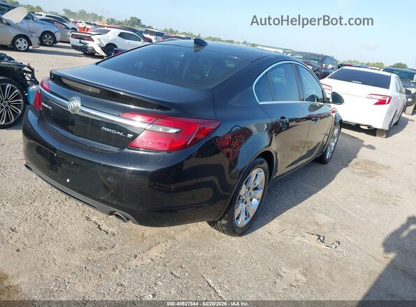2G4GK5EX1G9109347 2016 BUICK REGAL Black უკანა მარჯვენა