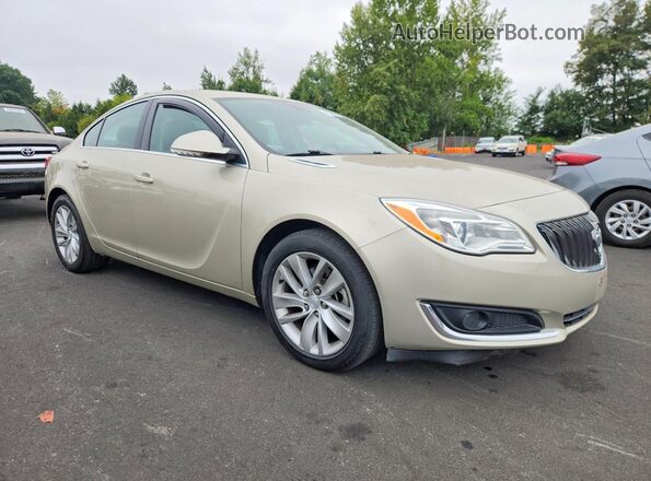 2G4GK5EX1G9157592 2016 BUICK REGAL Gold Передня права чверть
