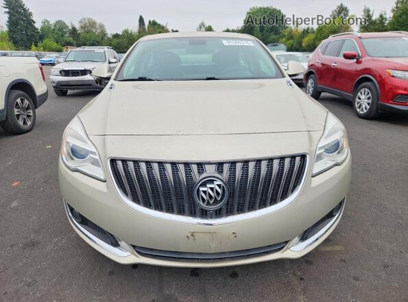 2G4GK5EX1G9157592 2016 BUICK REGAL Gold Вид спереду