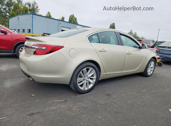 2G4GK5EX1G9157592 2016 BUICK REGAL Gold Задня права чверть