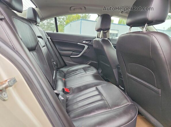2G4GK5EX1G9157592 2016 BUICK REGAL Gold Вид задніх сидінь