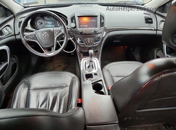 2G4GK5EX2G9138498 2016 BUICK REGAL Black Dashboard view