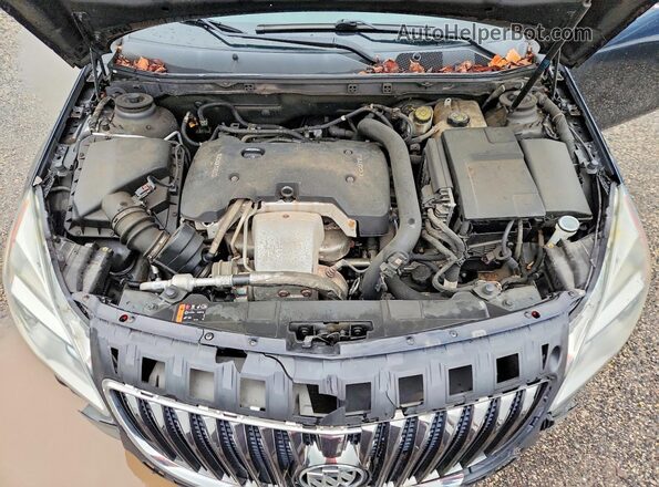 2G4GK5EX2G9138498 2016 BUICK REGAL Black Rear interior view