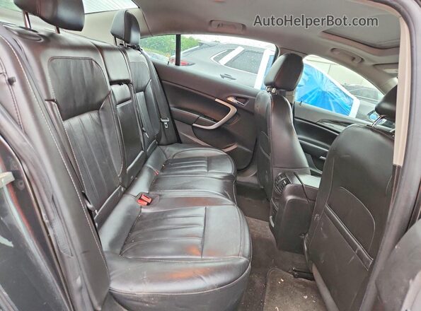 2G4GK5EX2G9138498 2016 BUICK REGAL Black Rear seats view