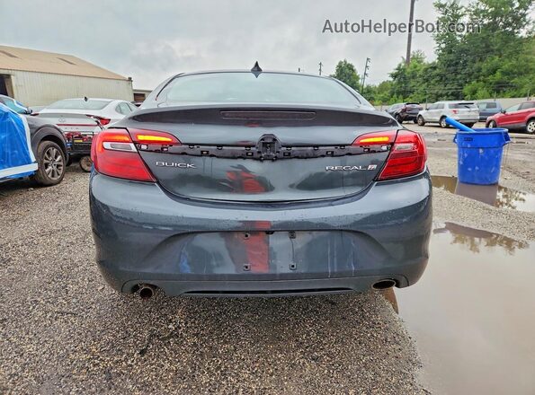 2G4GK5EX2G9138498 2016 BUICK REGAL Black Rear view