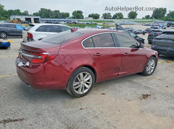 2G4GK5EX2G9198975 2016 BUICK REGAL Red უკანა მარჯვენა
