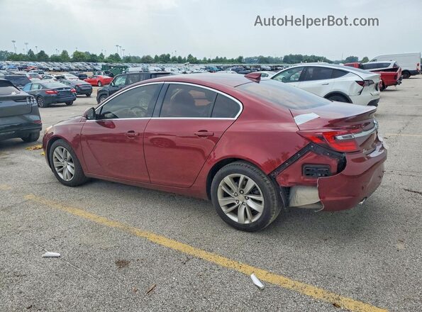 2G4GK5EX2G9198975 2016 BUICK REGAL Red უკანა მარცხენა