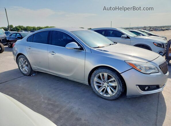 2G4GK5EX3G9111276 2016 BUICK REGAL Silver Delantero derecho
