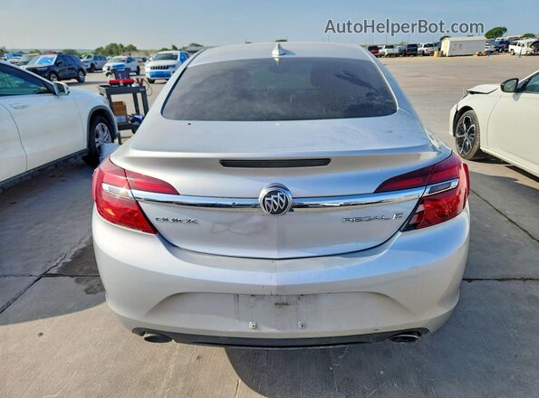 2G4GK5EX3G9111276 2016 BUICK REGAL Silver Vista trasera